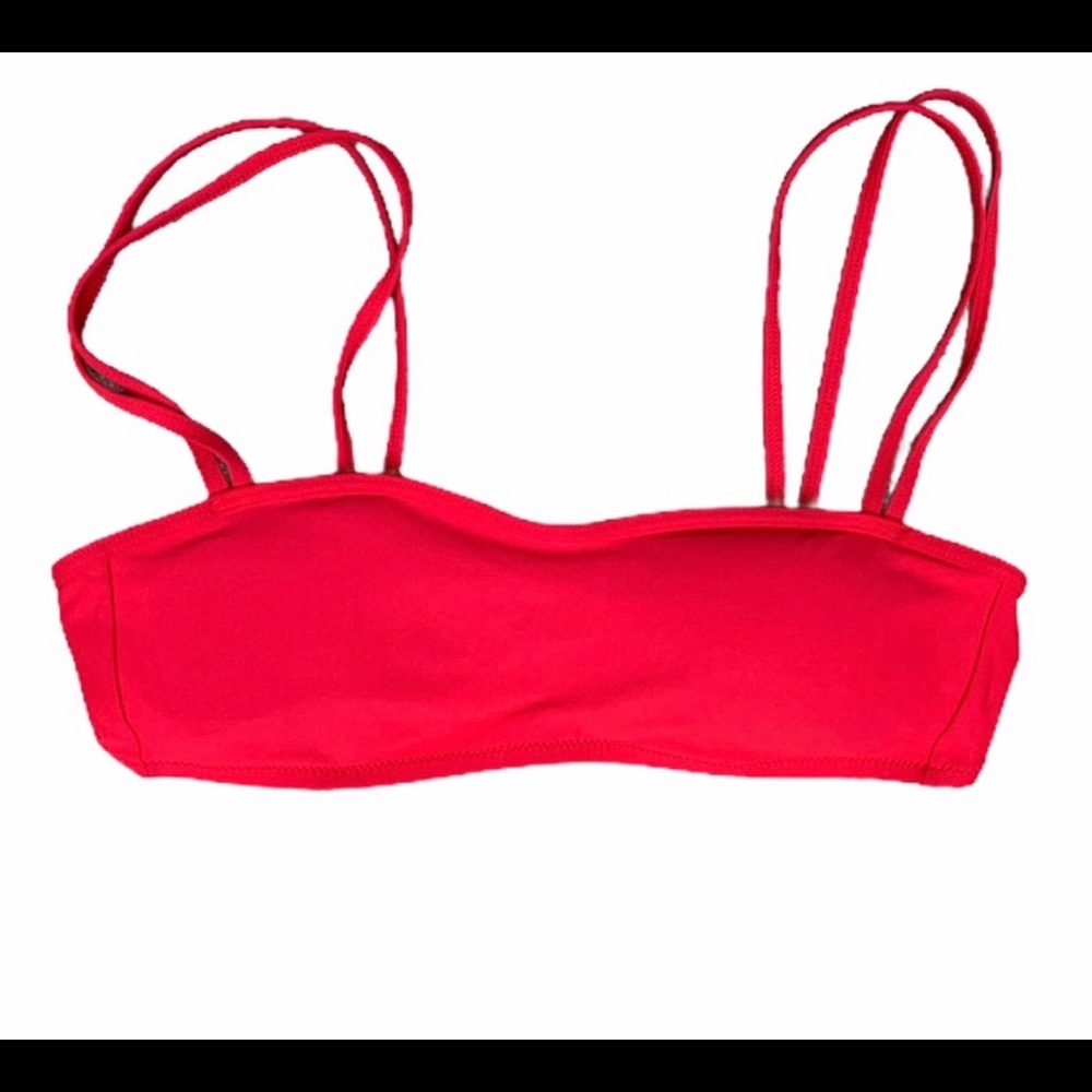 J.Crew Bright Cerise Bikini Top